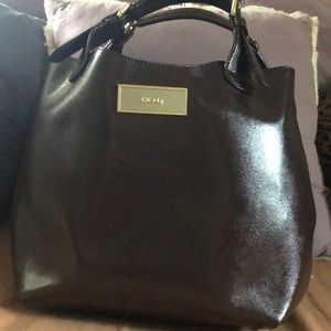 DKNY leather handbag